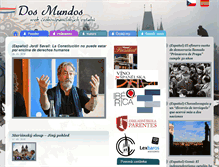 Tablet Screenshot of dosmundos.cz
